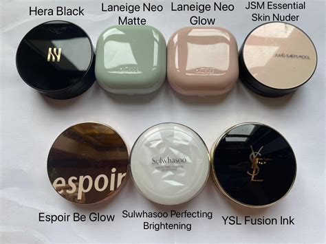 hera or ysl cushion foundation|Cushion Review: Hera, Laneige, Jung Saem Mool, Espoir.